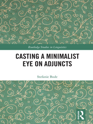 cover image of Casting a Minimalist Eye on Adjuncts